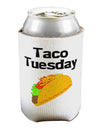 Taco Tuesday Design Can / Bottle Insulator Coolers by TooLoud-Can Coolie-TooLoud-1-Davson Sales