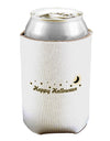 Happy Halloween Crescent Moon and Stars Can and Bottle Insulator Cooler-Bottle Insulator-TooLoud-White-Davson Sales
