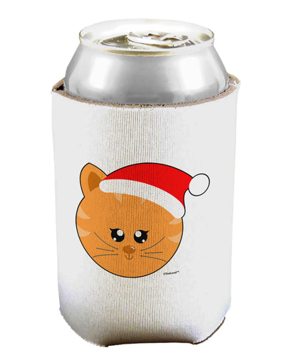 Cute Christmas Cat Santa Hat Can / Bottle Insulator Coolers-Can Coolie-TooLoud-1 Piece-Davson Sales