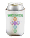 Happy Easter Egg Cross Faux Applique Can / Bottle Insulator Coolers-Can Coolie-TooLoud-1-Davson Sales