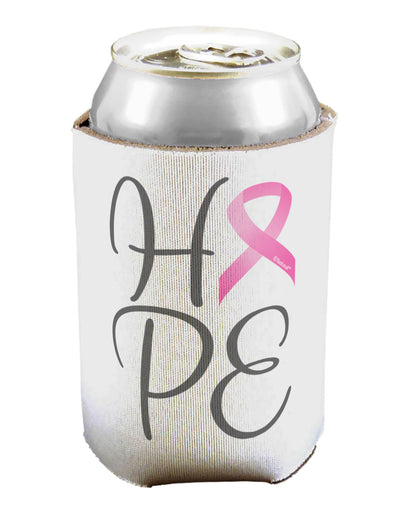 Hope - Breast Cancer Awareness Ribbon Can / Bottle Insulator Coolers-Can Coolie-TooLoud-1-Davson Sales