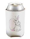 Easter Bunny and Egg Design Can / Bottle Insulator Coolers by TooLoud-Can Coolie-TooLoud-1-Davson Sales