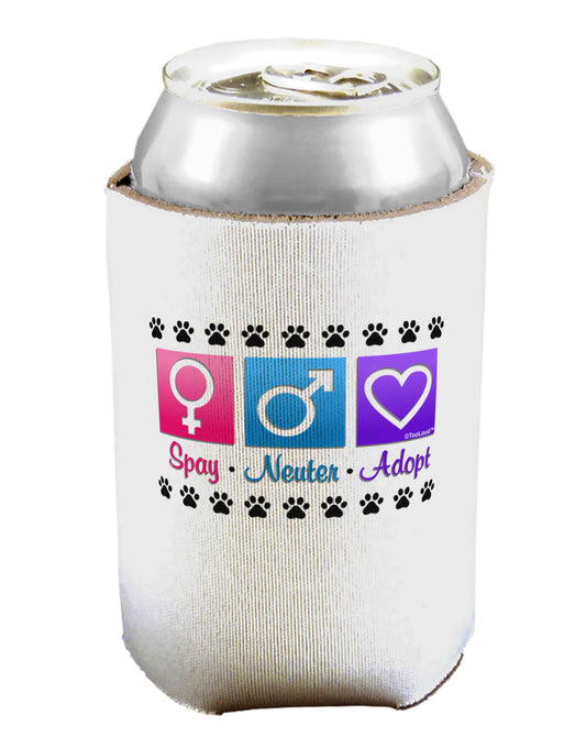 Spay Neuter Adopt Can / Bottle Insulator Coolers-Can Coolie-TooLoud-1-Davson Sales