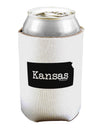 Kansas - United States Shape Can / Bottle Insulator Coolers-Can Coolie-TooLoud-1 Piece-Davson Sales