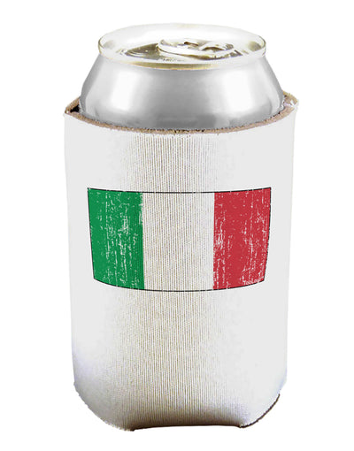 Italian Flag - Distressed Can / Bottle Insulator Coolers by TooLoud-Can Coolie-TooLoud-1-Davson Sales