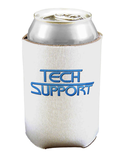 Tech Support Logo Can / Bottle Insulator Coolers by TooLoud-Can Coolie-TooLoud-1-Davson Sales