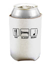 Eat Sleep Music Design Can / Bottle Insulator Coolers by TooLoud-Can Coolie-TooLoud-1-Davson Sales