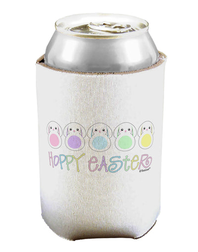 Cute Pastel Bunnies - Hoppy Easter Can / Bottle Insulator Coolers by TooLoud-Can Coolie-TooLoud-1-Davson Sales