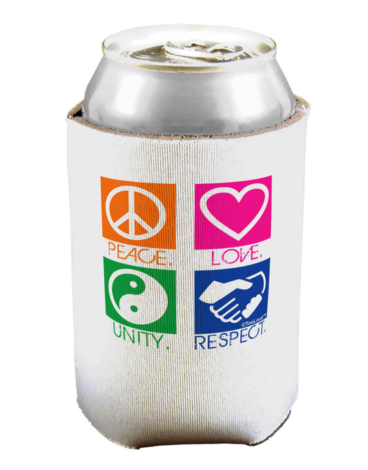 PLUR Squares Color Can / Bottle Insulator Coolers-Can Coolie-TooLoud-1-Davson Sales