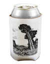 Colorado Landscape Watercolor BW Can / Bottle Insulator Coolers-Can Coolie-TooLoud-1 Piece-Davson Sales