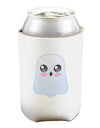 Gabe the Cute Ghost - Halloween Can and Bottle Insulator Cooler-Bottle Insulator-TooLoud-White-Davson Sales