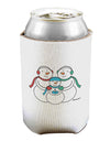 Cute Snowman Family with Boy Can / Bottle Insulator Coolers by TooLoud-Can Coolie-TooLoud-1-Davson Sales