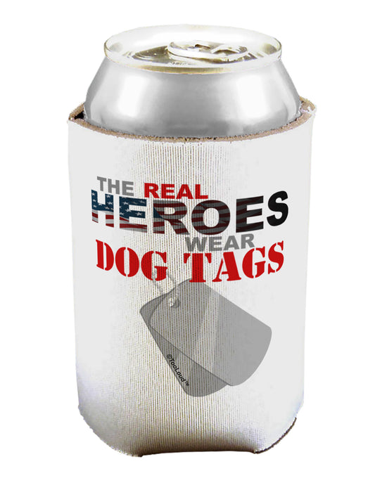 Heroes Dog Tags Can / Bottle Insulator Coolers-Can Coolie-TooLoud-1-Davson Sales
