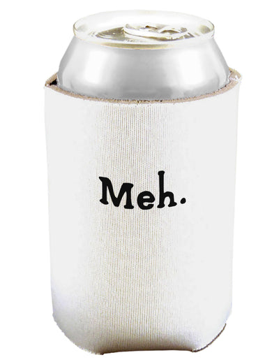 Meh Can and Bottle Insulator Cooler-Bottle Insulator-TooLoud-White-Davson Sales