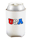 Collegiate USA Can and Bottle Insulator Cooler-Bottle Insulator-TooLoud-White-Davson Sales