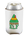 Matching Christmas Design - Elf Family - Brother Elf Can / Bottle Insulator Coolers by TooLoud-Can Coolie-TooLoud-1-Davson Sales