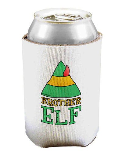 Matching Christmas Design - Elf Family - Brother Elf Can / Bottle Insulator Coolers by TooLoud-Can Coolie-TooLoud-1-Davson Sales