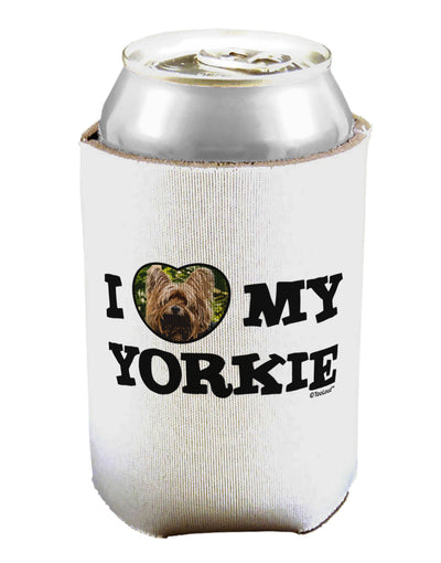 I Heart My Yorkie Can / Bottle Insulator Coolers by TooLoud-Can Coolie-TooLoud-1-Davson Sales