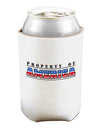 Property of America Can and Bottle Insulator Cooler-Bottle Insulator-TooLoud-White-Davson Sales