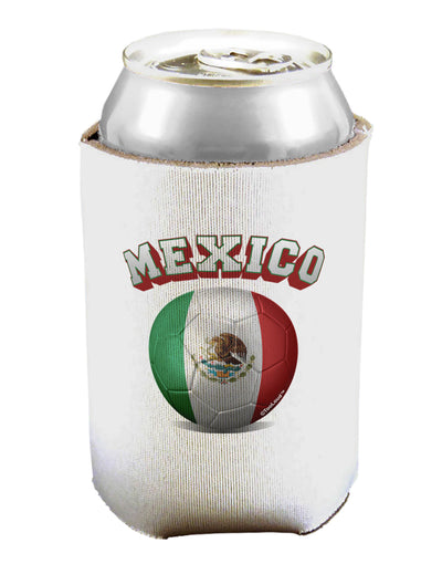 Soccer Ball Flag - Mexico Can / Bottle Insulator Coolers-Can Coolie-TooLoud-1-Davson Sales