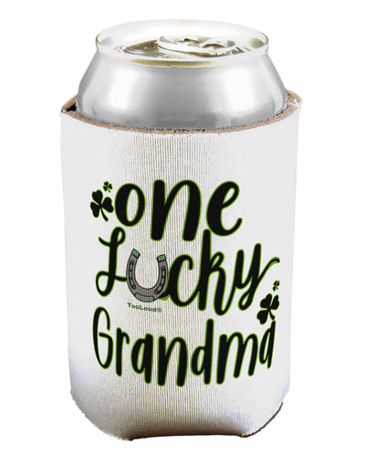 TooLoud One Lucky Grandma Shamrock Can Bottle Insulator Coolers-Can Coolie-TooLoud-2 Piece-Davson Sales