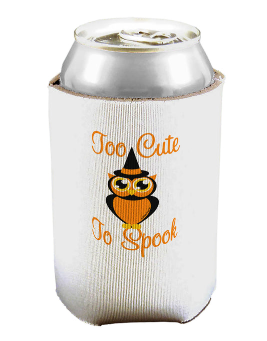 Owl Too Cute Orange Can / Bottle Insulator Coolers-Can Coolie-TooLoud-1-Davson Sales