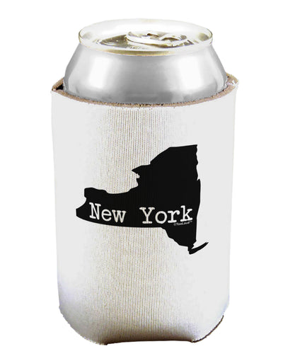 New York - United States Shape Can / Bottle Insulator Coolers by TooLoud-Can Coolie-TooLoud-1-Davson Sales