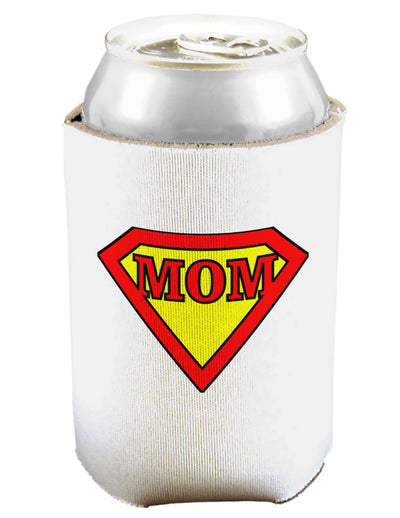 Super Mom Can and Bottle Insulator Koozie-Koozie-TooLoud-White-Davson Sales