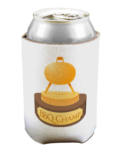 BBQ Champ - Golden Grill Trophy Can / Bottle Insulator Coolers by TooLoud-Can Coolie-TooLoud-1-Davson Sales