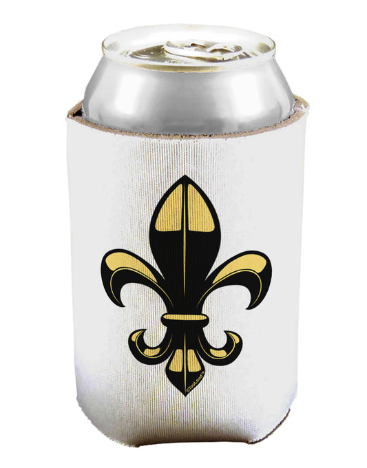 Golden Fleur de Lis Can / Bottle Insulator Coolers-Can Coolie-TooLoud-1-Davson Sales