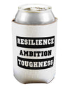 TooLoud RESILIENCE AMBITION TOUGHNESS Can Bottle Insulator Coolers-Can Coolie-TooLoud-2 Piece-Davson Sales