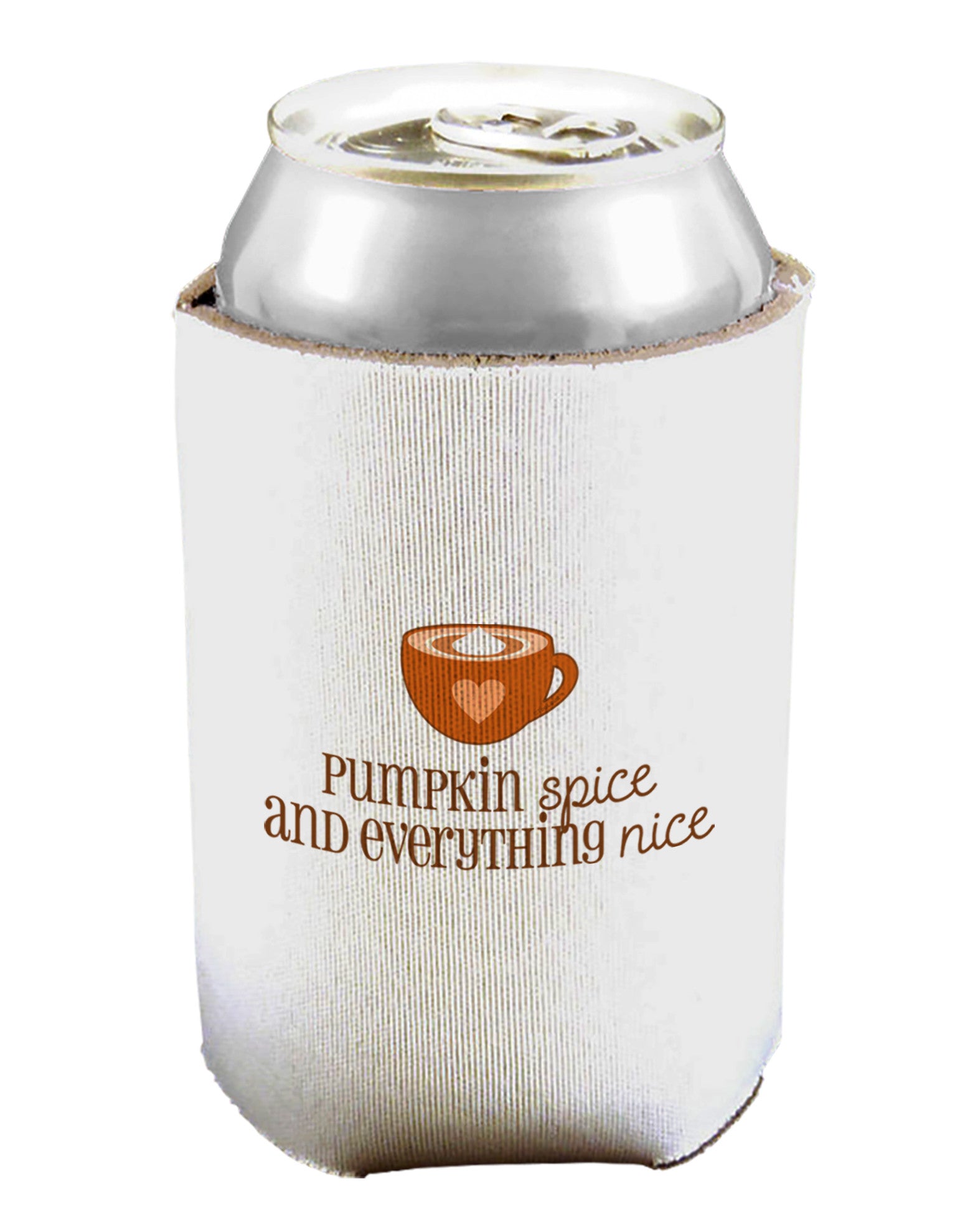 Pumpkin Spice and Everything Nice Can / Bottle Insulator Coolers-Can Coolie-TooLoud-1 Piece-Davson Sales