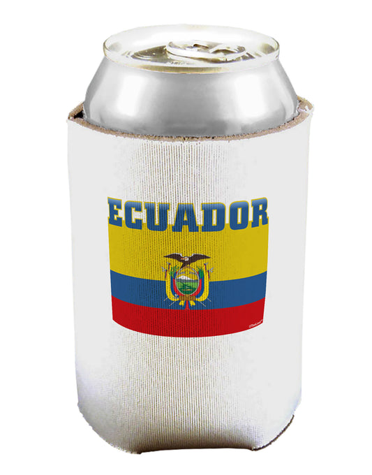 Ecuador Flag Can / Bottle Insulator Coolers-Can Coolie-TooLoud-1-Davson Sales