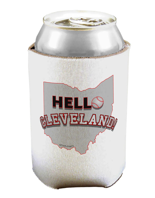 Hello Cleveland Can / Bottle Insulator Coolers-Can Coolie-TooLoud-1-Davson Sales