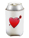 Shot Through the Heart Cute Can / Bottle Insulator Coolers by TooLoud-Can Coolie-TooLoud-1-Davson Sales
