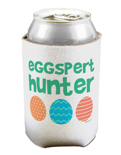 Eggspert Hunter - Easter - Green Can / Bottle Insulator Coolers by TooLoud-Can Coolie-TooLoud-1-Davson Sales