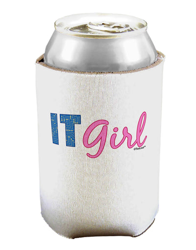 IT Girl Can / Bottle Insulator Coolers by TooLoud-Can Coolie-TooLoud-1-Davson Sales