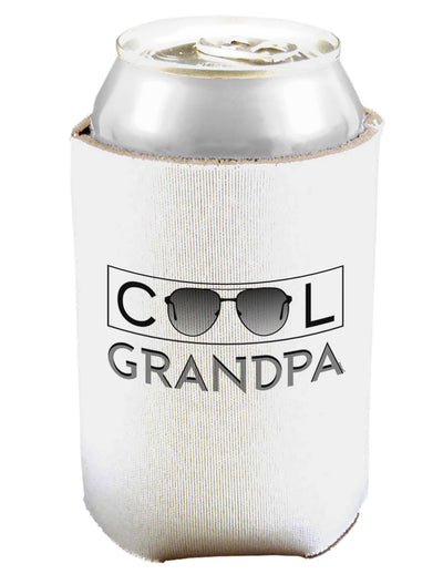 Cool Grandpa Can and Bottle Insulator Cooler-Bottle Insulator-TooLoud-White-Davson Sales
