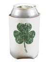 Distressed Traditional Irish Shamrock Can / Bottle Insulator Coolers-Can Coolie-TooLoud-1 Piece-Davson Sales