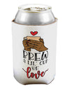 TooLoud Brew a lil cup of love Can Bottle Insulator Coolers-Can Coolie-TooLoud-2 Piece-Davson Sales