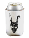 Scary Bunny Face Black Distressed Can / Bottle Insulator Coolers-Can Coolie-TooLoud-1 Piece-Davson Sales