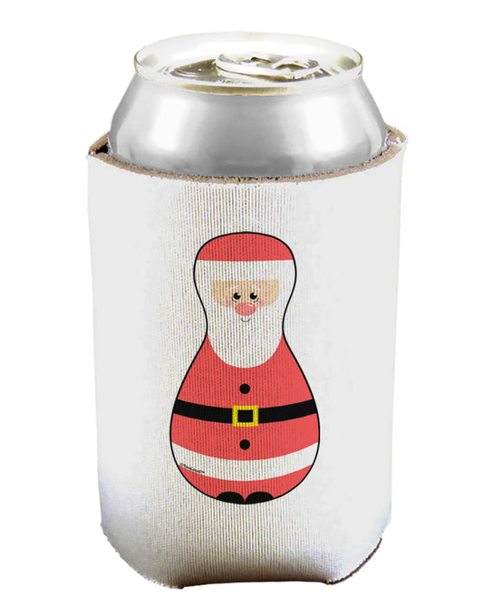 Cute Santa Matryoshka Nesting Doll - Christmas Can / Bottle Insulator Coolers-Can Coolie-TooLoud-1 Piece-Davson Sales