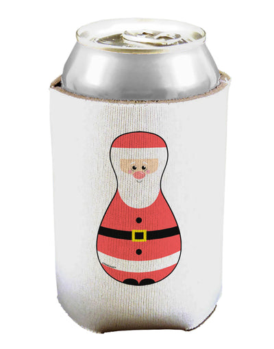 Cute Santa Matryoshka Nesting Doll - Christmas Can / Bottle Insulator Coolers-Can Coolie-TooLoud-1 Piece-Davson Sales