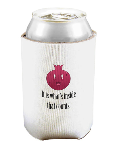 It is Whats Inside That Counts Can and Bottle Insulator Cooler-Bottle Insulator-TooLoud-White-Davson Sales