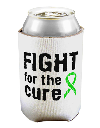 Fight for the Cure - Lime Green Ribbon Lyme Disease Can / Bottle Insulator Coolers-Can Coolie-TooLoud-1-Davson Sales