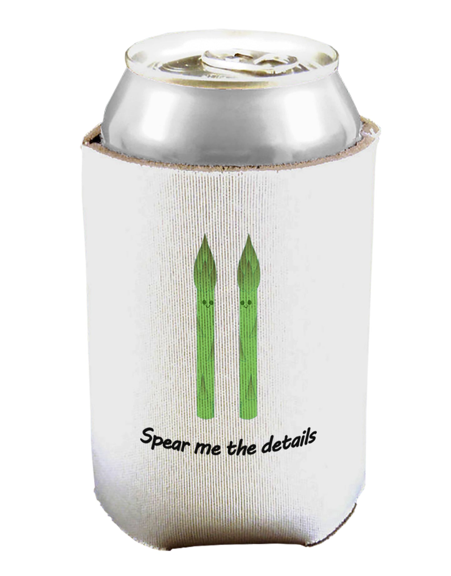 Asparagus - Spear Me the Details Can / Bottle Insulator Coolers-Can Coolie-TooLoud-1-Davson Sales