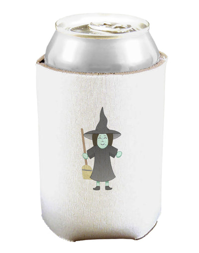 Wizra the Witch Can and Bottle Insulator Cooler-Bottle Insulator-TooLoud-White-Davson Sales