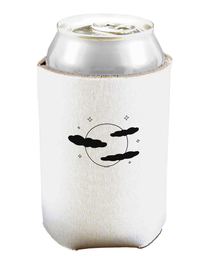 Moon and Stars - Halloween Can and Bottle Insulator Cooler-Bottle Insulator-TooLoud-White-Davson Sales