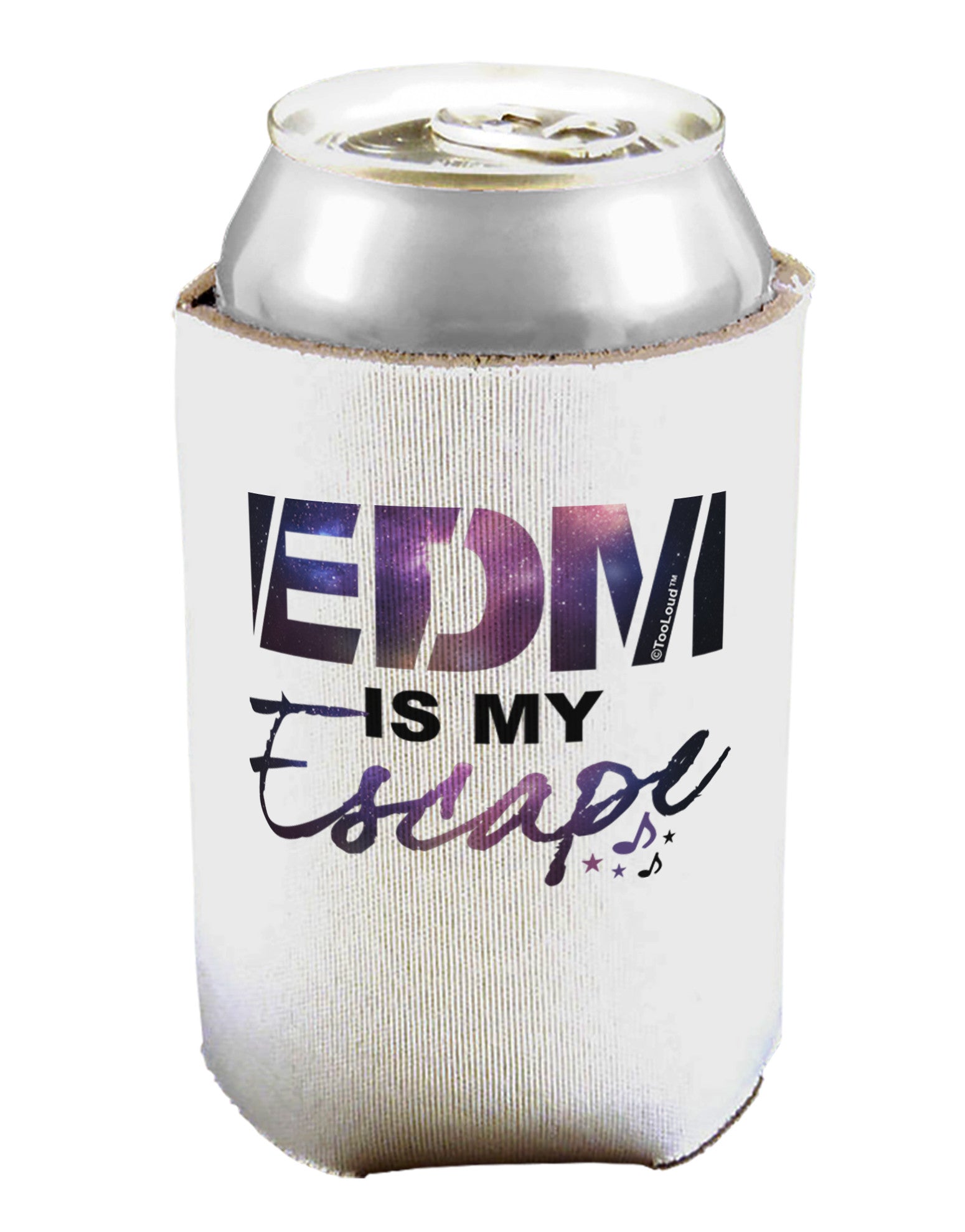 EDM Is My Escape Can / Bottle Insulator Coolers-Can Coolie-TooLoud-1-Davson Sales