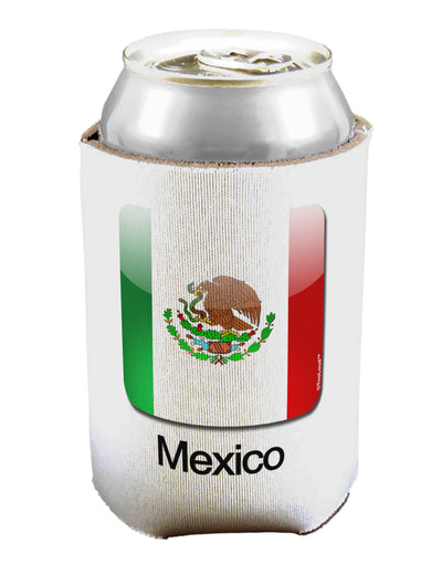 Mexican Flag App Icon - Text Can / Bottle Insulator Coolers by TooLoud-Can Coolie-TooLoud-1-Davson Sales